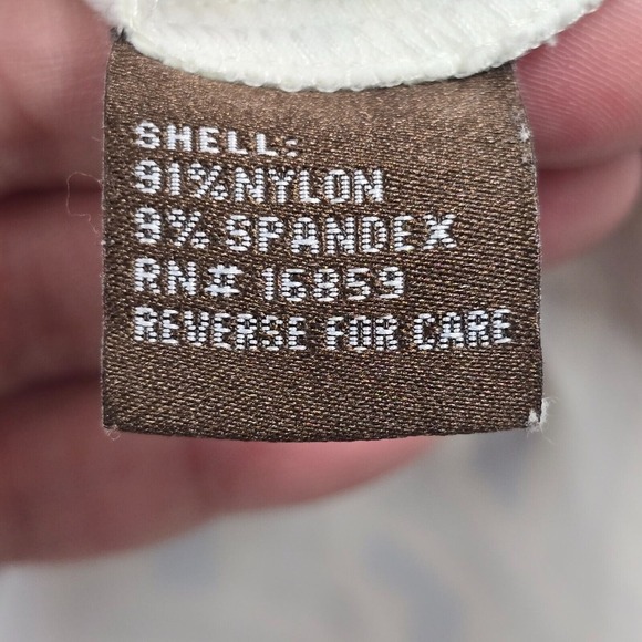 J McLaughlin Shirt Women Large Dillards Henley 3/4 Sleeve Stretch Catalina Cloth - Picture 5 of 11